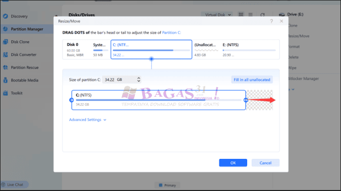 Download EaseUS Partition Master Bagas31​ Terbaru Gratis